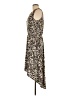 Moon Collection Animal Print Brown Cocktail Dress Size M - photo 5