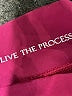 LIVE THE PROCESS Color Block Purple Active Pants Size L - photo 7