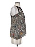 BCBGMAXAZRIA 100% Recycled Polyester Black Sleeveless Blouse Size XXS - photo 4