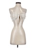 Shein 100% Polyester Ivory Silver Sleeveless Top Size 4 - photo 1
