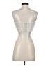 Shein 100% Polyester Ivory Silver Sleeveless Top Size 4 - photo 2