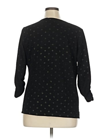 Susan Graver 3/4 Sleeve Top (view 2)