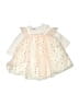 Pippa & Julie 100% Polyester Ivory Dress Size 3-6 mo - photo 1