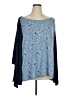 Croft & Barrow Blue Long Sleeve Blouse Size 1X - photo 1