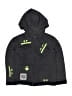 Assorted Brands Graphic Gray Zip Up Hoodie Size 8 - photo 1