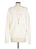 Shein 100% Acrylic Ivory Pullover Sweater Size L - photo 2