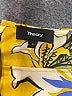 Theory Print Yellow Casual Dress Size 0 - photo 4