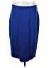 Chico's Solid Blue Formal Skirt Size Sm (0.5) - photo 2