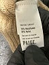 Paige Tan Wool Pullover Sweater Size XS - photo 5