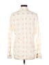 Assorted Brands 100% Cotton Hearts Ivory Long Sleeve Blouse Size M - photo 2