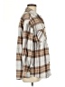 BKE Plaid Tan Long Sleeve Button-Down Shirt Size M - photo 4