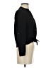 C'est Toi 100% Rayon Black Long Sleeve Blouse Size S - photo 4