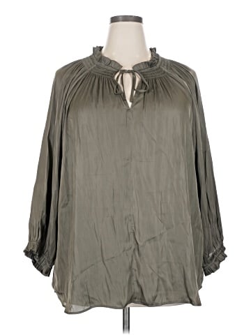 Carmen Carmen Marc Valvo 3/4 Sleeve Blouse (view 1)