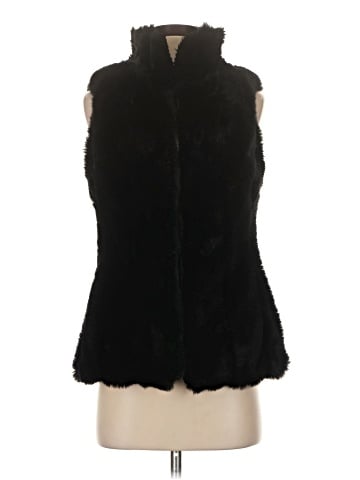 White House Black Market Faux Fur Vest (view 1)