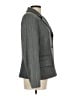 Le Suit 100% Polyester Chevron-herringbone Gray Blazer Size 12 - photo 4