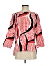 Ellen Tracy 100% Polyester Red 3/4 Sleeve Blouse Size XS - photo 1