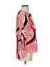 Ellen Tracy 100% Polyester Red 3/4 Sleeve Blouse Size XS - photo 4