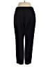 Unbranded Solid Black Casual Pants Size S (estimated) - photo 2