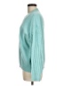 Pink Lily Solid Teal Blue Pullover Sweater Size M - photo 5