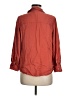 Chico's 100% Modal Orange 3/4 Sleeve Button-Down Shirt Size Med (1) - photo 2
