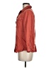 Chico's 100% Modal Orange 3/4 Sleeve Button-Down Shirt Size Med (1) - photo 5