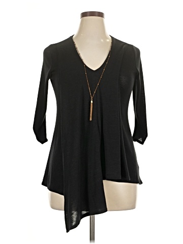 Iz Byer 3/4 Sleeve Blouse (view 1)