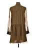 MIKAEL AGHAL Brown Sleeveless Top Size 4 - photo 2