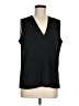 Assorted Brands 100% Polyester Black Sleeveless Blouse Size M - photo 1