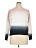 M Magaschoni Color Block Pink Pullover Sweater Size XL - photo 1