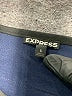 Express Stripes Blue Formal Skirt Size S - photo 4