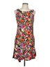 Assorted Brands 100% Rayon Floral Pink Cocktail Dress Size L - photo 1