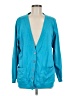 Jason Maxwell Teal Cardigan Size M - photo 1