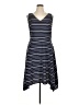 Tommy Hilfiger 100% Polyester Stripes Blue Casual Dress Size 14 - photo 1