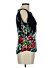 Michel Black Short Sleeve Blouse Size M - photo 4