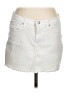 Bebe Solid White Denim Skirt Size 29 waist - photo 1