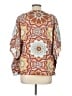 Shein Orange 3/4 Sleeve Blouse Size L - photo 2