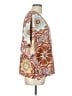 Shein Orange 3/4 Sleeve Blouse Size L - photo 4