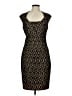 Sangria 100% Polyester Black Cocktail Dress Size 8 - photo 1