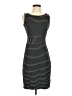 Max Studio Stripes Black Casual Dress Size XS - photo 1