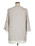 Assorted Brands Polka Dots Ivory 3/4 Sleeve Blouse Size XL - photo 2