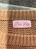 Pink Lily Solid Tan Pullover Sweater Size S - photo 7