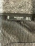 Mango Solid Black Casual Dress Size S - photo 7