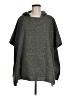 Eddie Bauer 100% Polyester Gray Poncho Size Med - Lg - photo 1