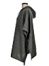 Eddie Bauer 100% Polyester Gray Poncho Size Med - Lg - photo 5