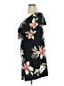 Absolute Angel Tropical Black Casual Dress Size XL - photo 5