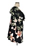 Absolute Angel Tropical Black Casual Dress Size XL - photo 4