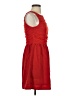 Theme 100% Polyester Solid Red Cocktail Dress Size S - photo 4