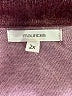Maurices Stripes Burgundy Poncho Size 2X - photo 7
