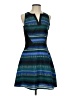 JACK Stripes Blue Cocktail Dress Size 4 - photo 1