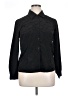 Ship'n Shore 100% Polyester Black Long Sleeve Blouse Size 14 - photo 1